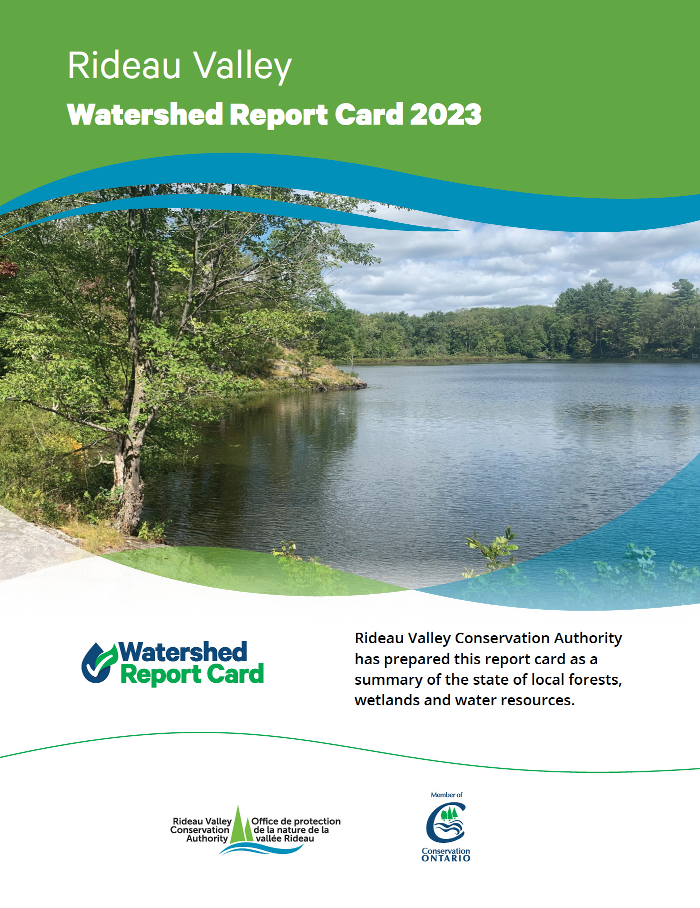 RVCA watershed reportcard 2023