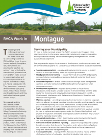 Montague Municipal Information Sheet