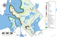 Mill Pond CA Trail Map