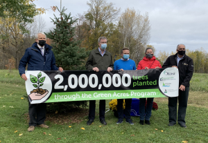 Green Acres tree planting program hits 2 million milestone
